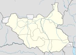 Juba, Sudan Selatan is located in Sudan Selatan